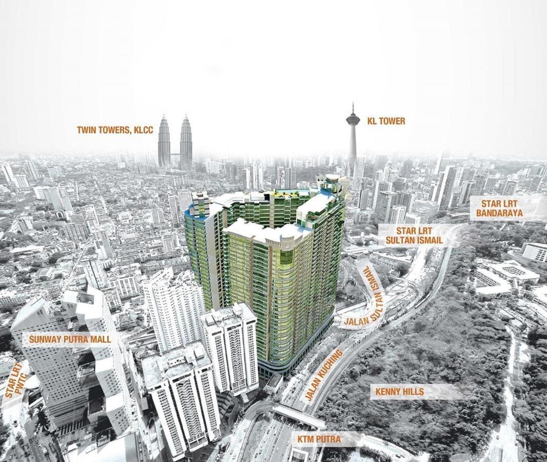 Klcc Inifinity Pool - The Regalia Residences & Suites By Kl Minsu Kuala Lumpur Dış mekan fotoğraf